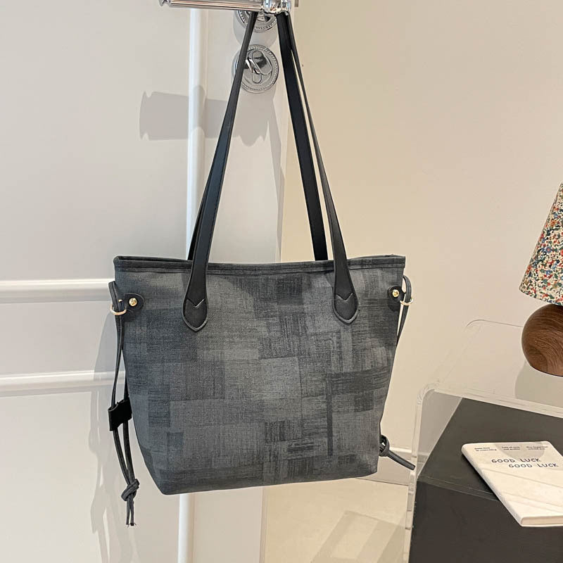 WoTextured Canvas Tote Bag Stornfield