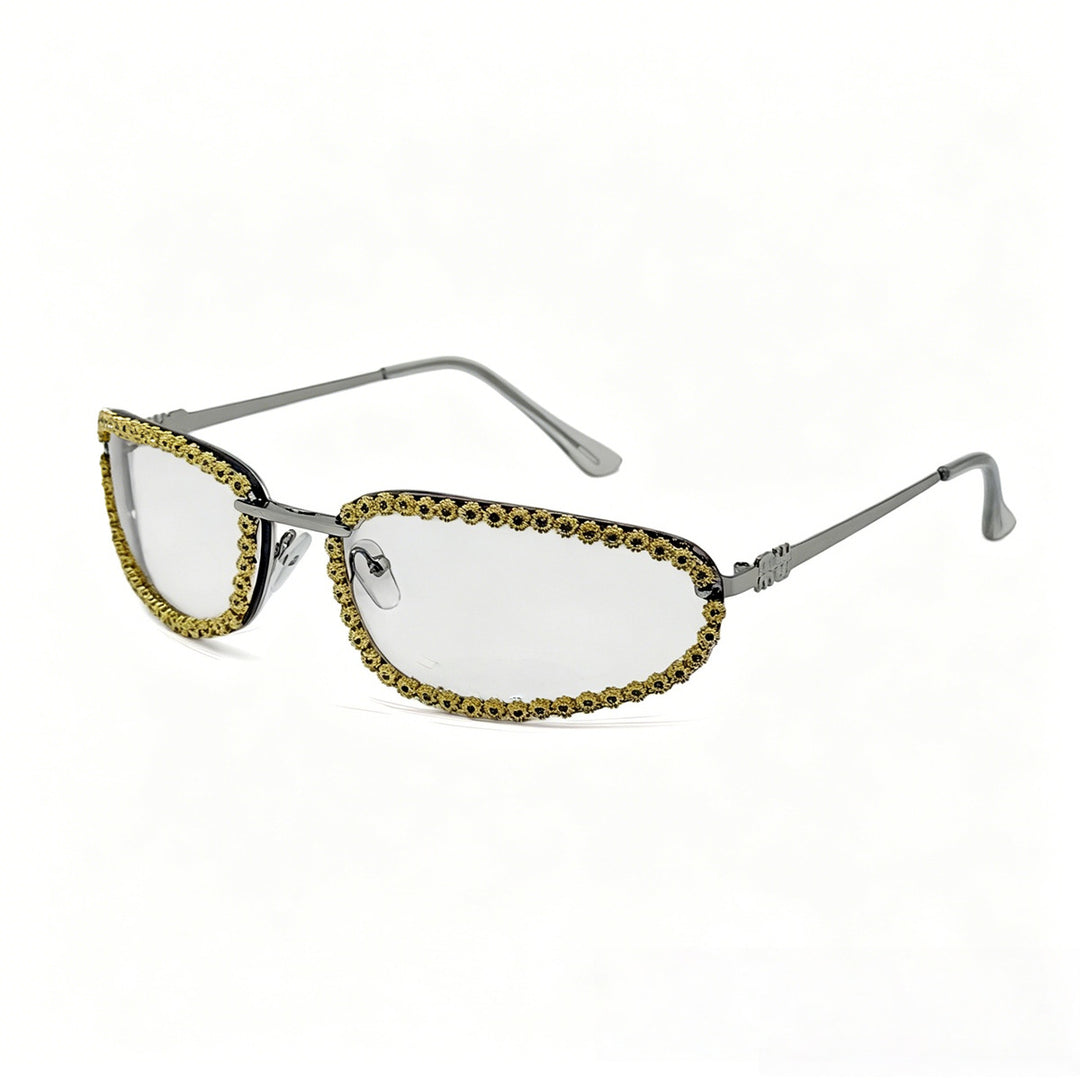 Ladies fashionable sunglasses with sparkling stone embellishment Stornfield