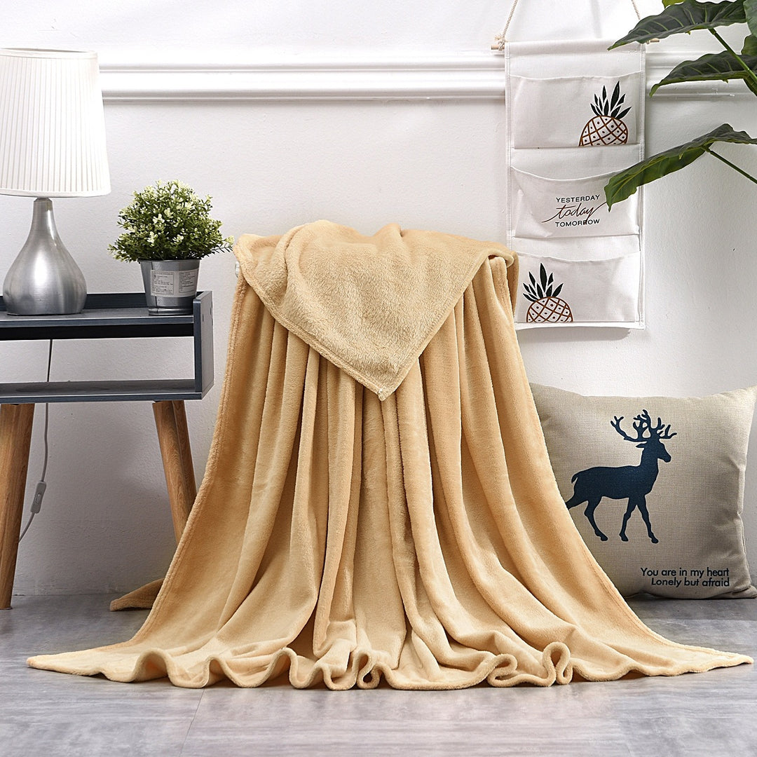 Plush Oversized Hooded Fleece Blanket