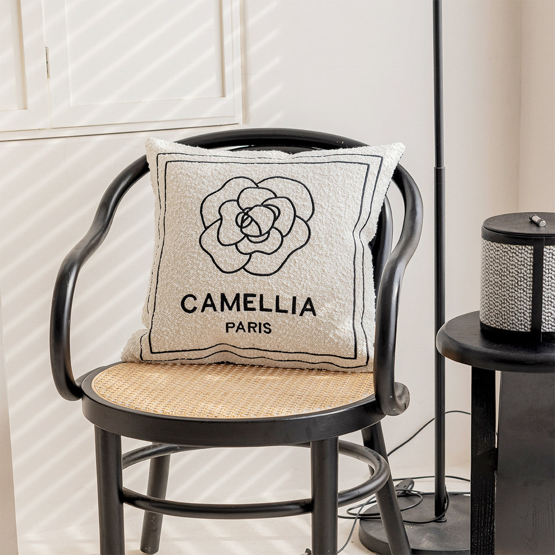 Decorative motif cushion