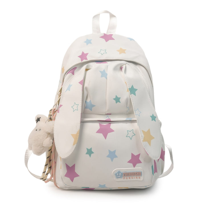 Cute Animal Ears Star Print School Backpack Stornfield