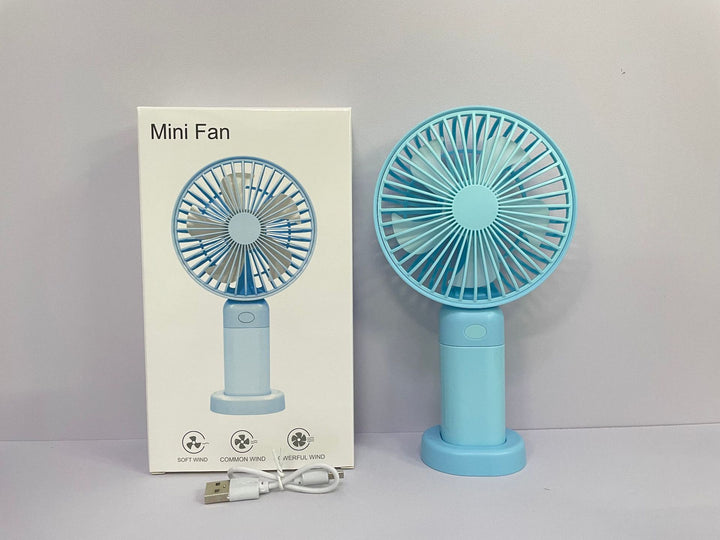 Unisex Portable Mini Fan with USB Charging Function and Multiple Speed Levels Stornfield