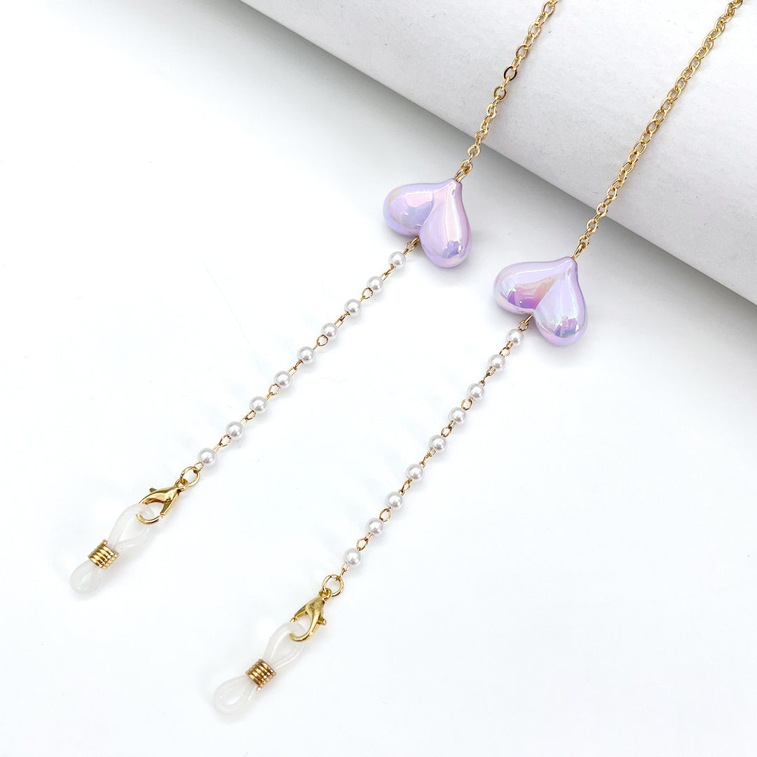 Heart-Detail Eyewear Chain Stornfield