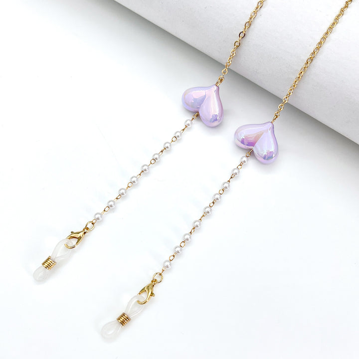 Heart-Detail Eyewear Chain Stornfield