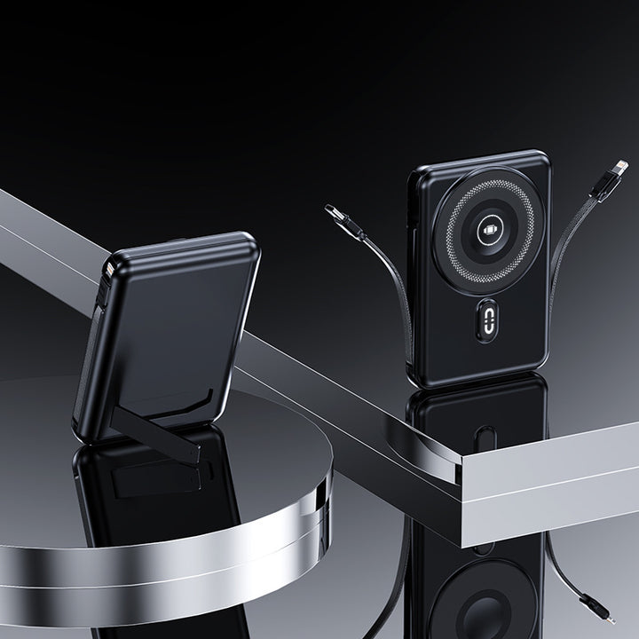 Portable Power Bank with Integrated Stand and Fast Charging Function Stornfield