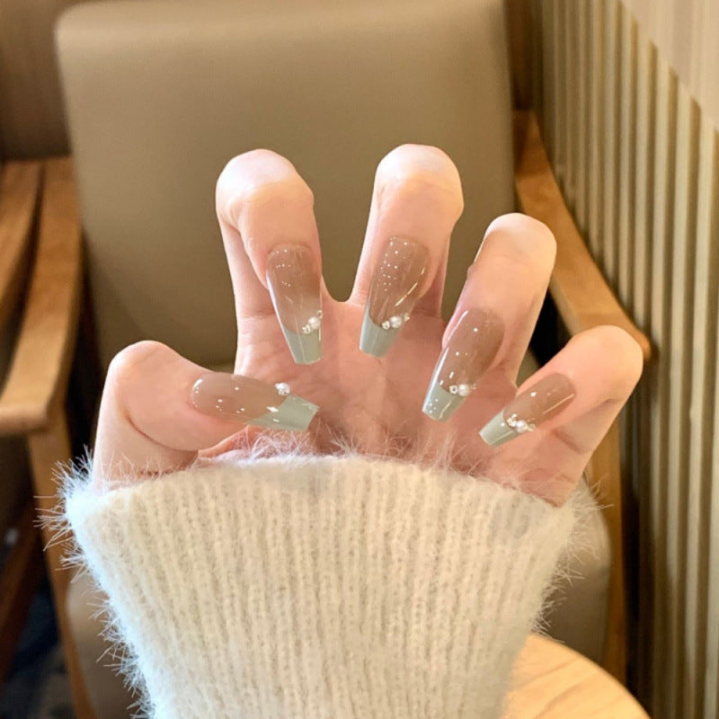 Artificial Nails Set with Glitter Design Stornfield