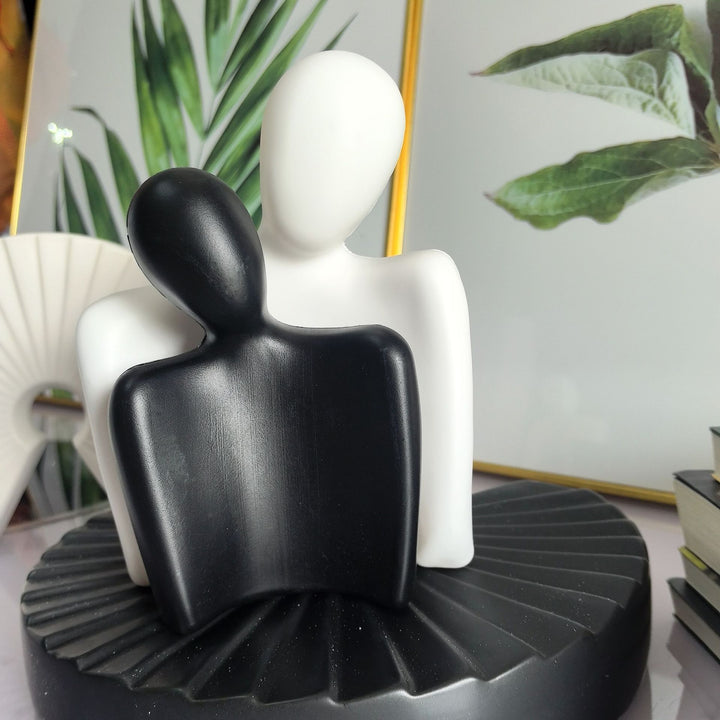 Artistic Dual Figure Decoration Stornfeild