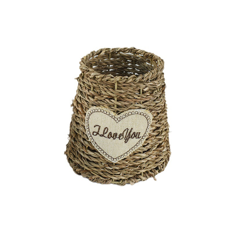 Handcrafted Natural Woven Storage Basket Stornfield