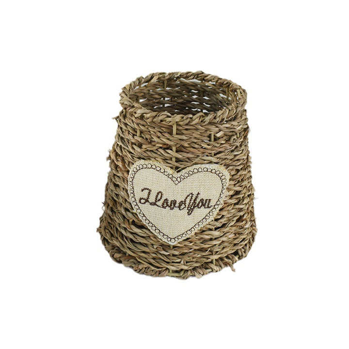 Handcrafted Natural Woven Storage Basket Stornfield