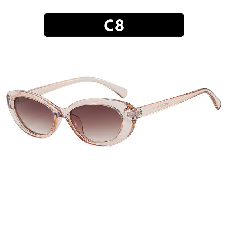 Women's fashionable cat-eye sunglasses with UV protection and elegant frame Stornfield