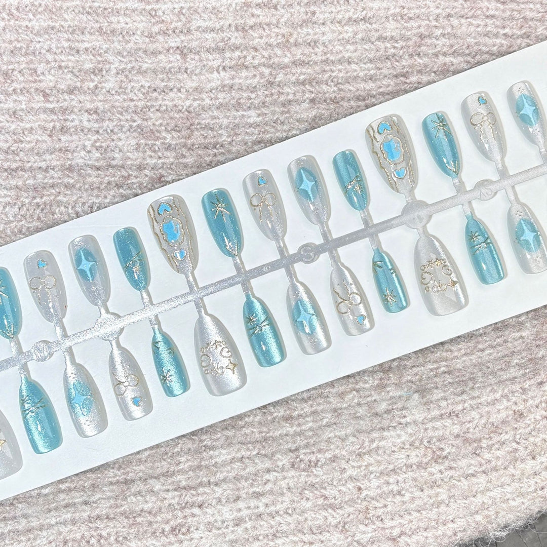 Elegant Ombre Art Press-On Nails