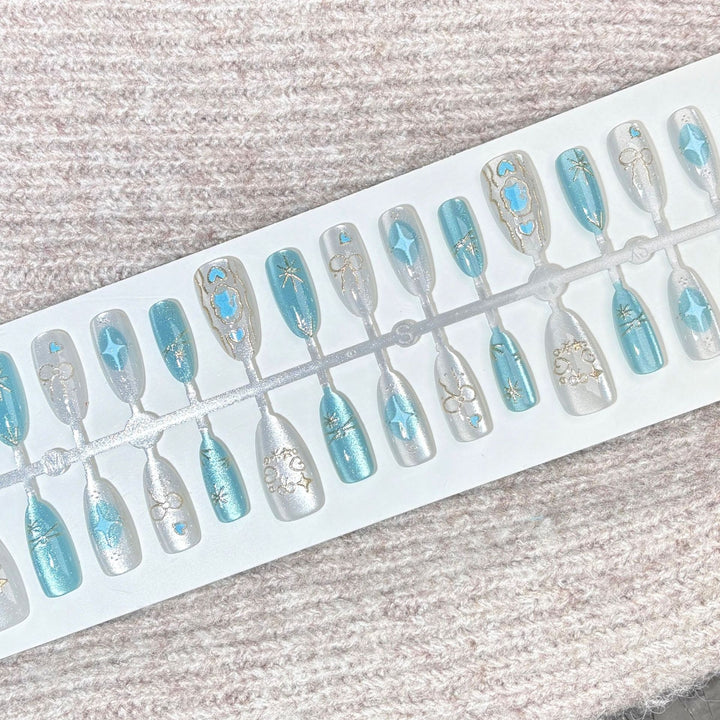 Elegant Ombre Art Press-On Nails