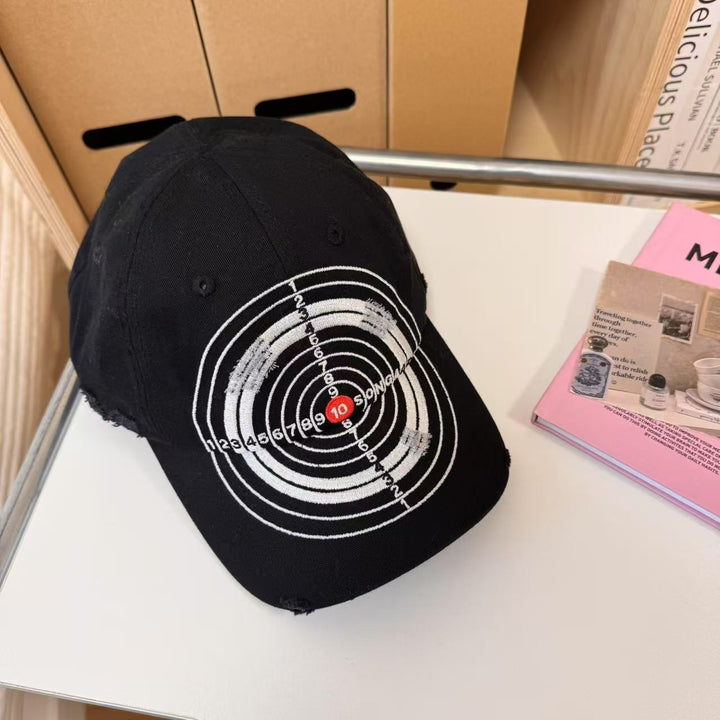 Men's Distressed Graphic Baseball Cap Stornfield