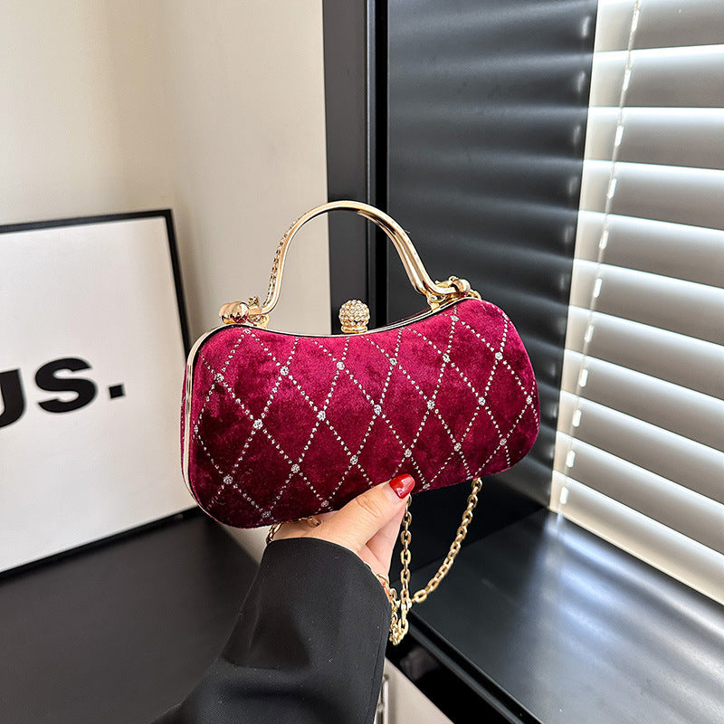 Elegant Quilted Evening Handbag