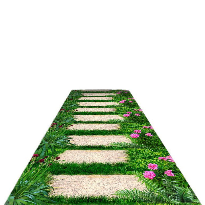 Garden Pathway Visual Area Rug Stornfield