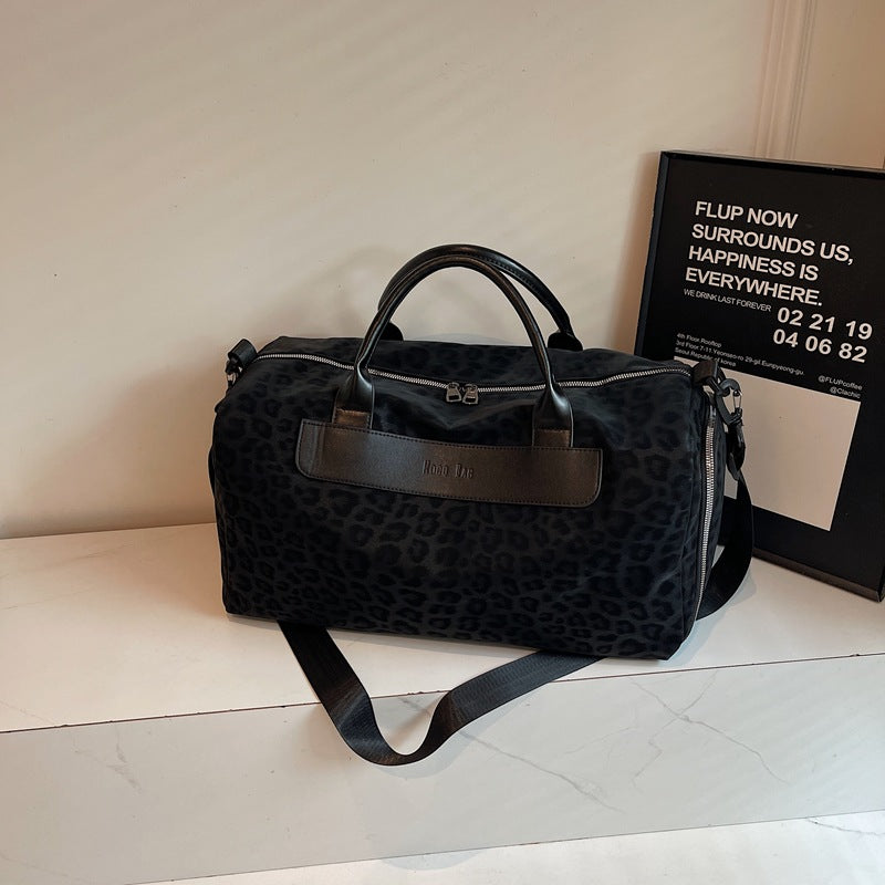 Stylish Animal Print Travel Duffel