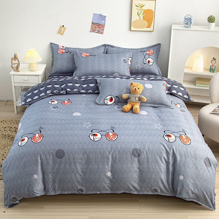 Floral Patterned Comforter Set