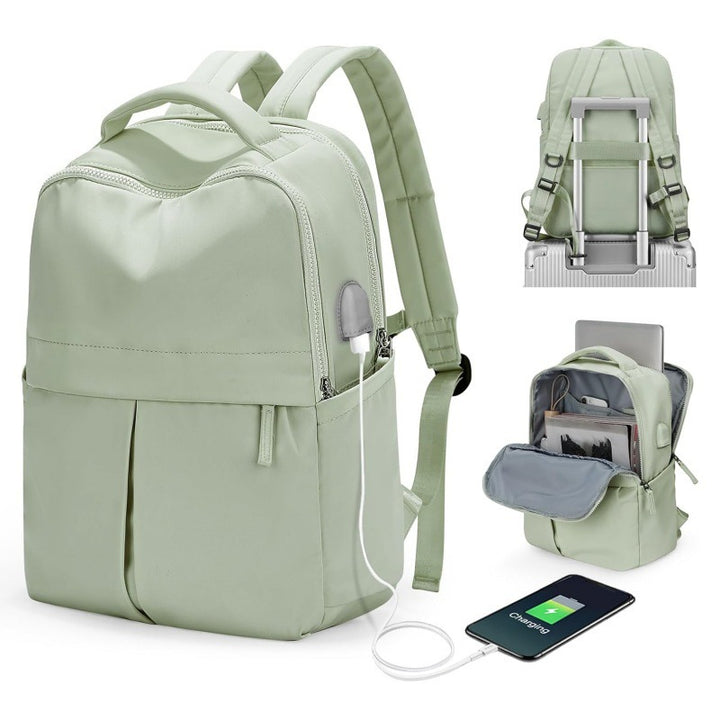 Multifunctional Laptop Backpack with USB Port and Versatile Compartments Stornfield
