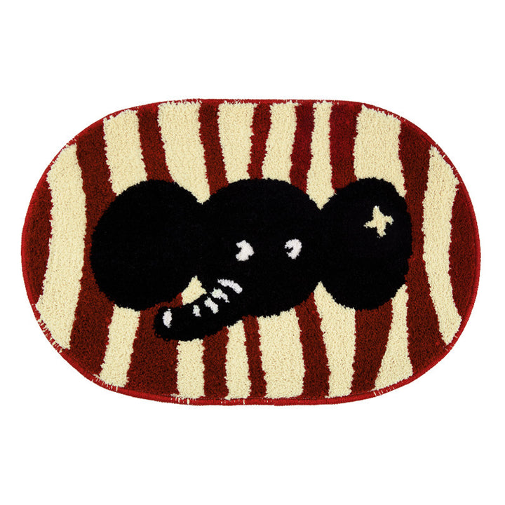 Cartoon Dog-Themed Bath Mat