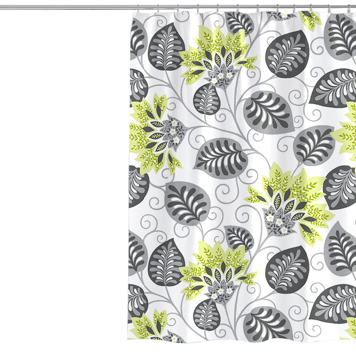 Women's Elegant Floral Shower Curtain Stornfield