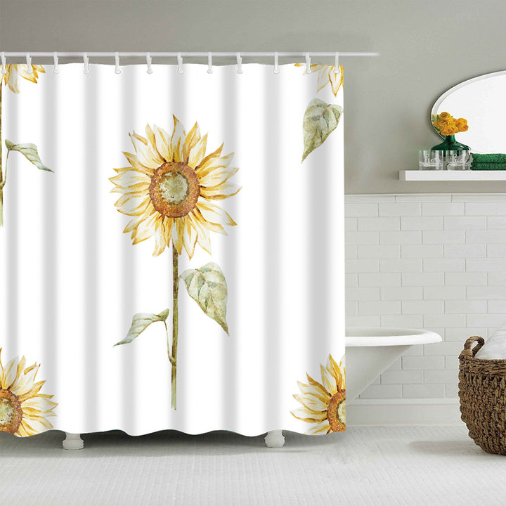 Floral Patterned Bathroom Shower Curtain Stornfield