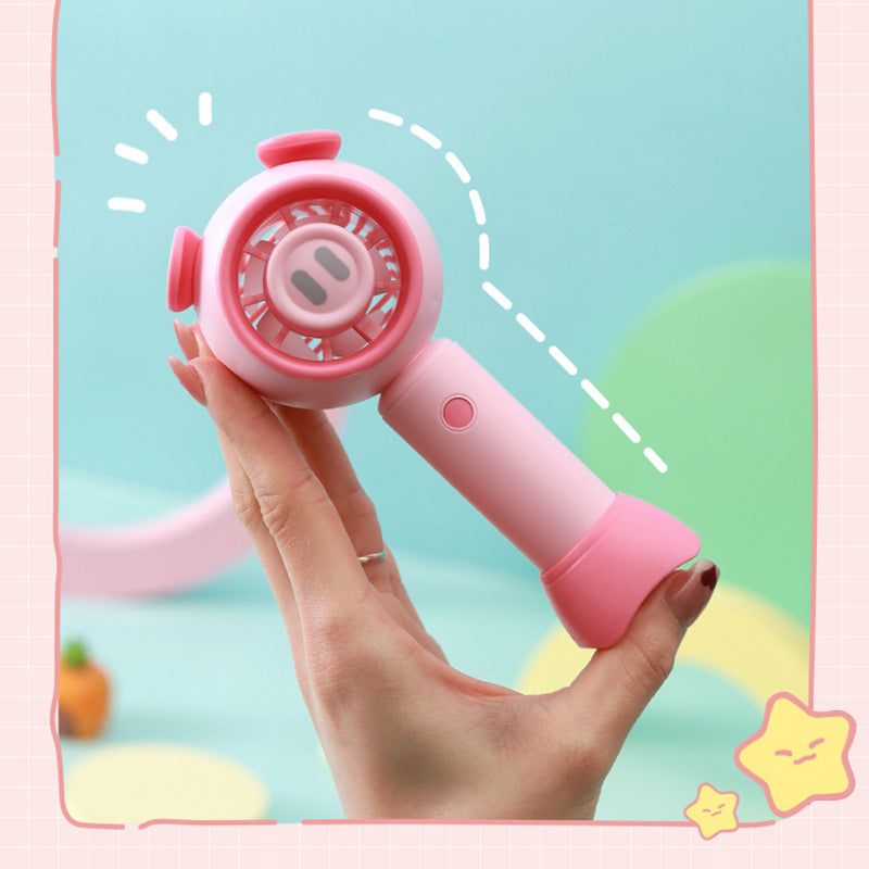Women's Portable Mini Hand Fan with Animal Design Stornfield