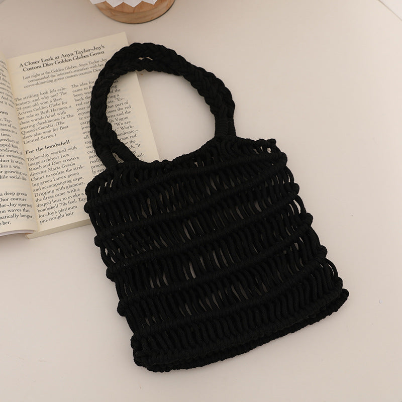 Braided Macrame Shoulder Bag Stornfield