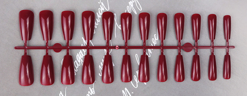 Natural Shape Press-On Nail Set Stornfield
