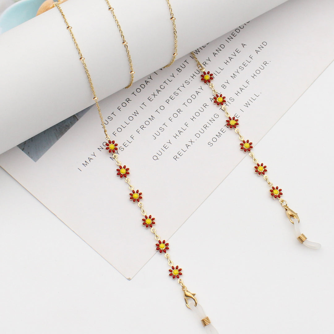 Floral Themed Eyewear Chain Stornfield