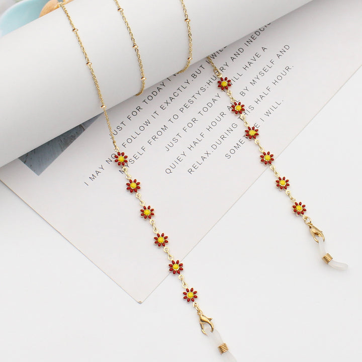 Floral Themed Eyewear Chain Stornfield