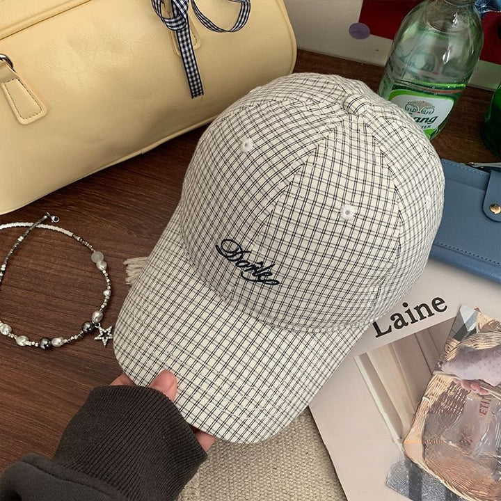 Women's Casual Checkered Baseball Cap Stornfield
