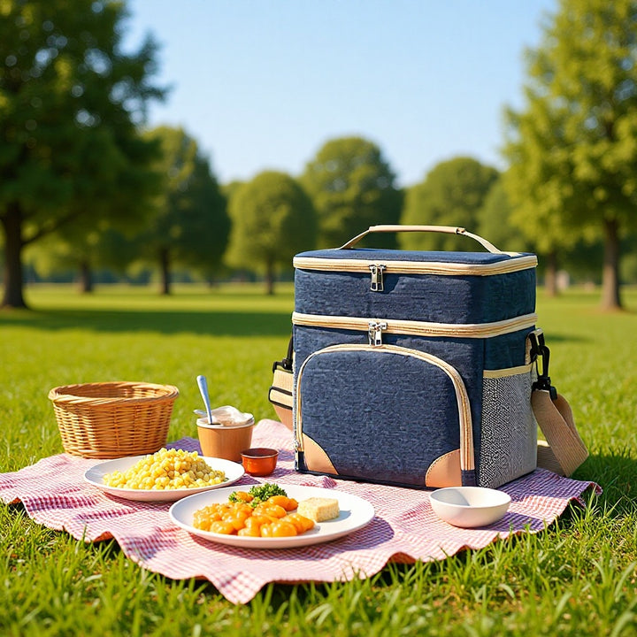 Insulated Multi-Compartment Food Storage Box Stornfield