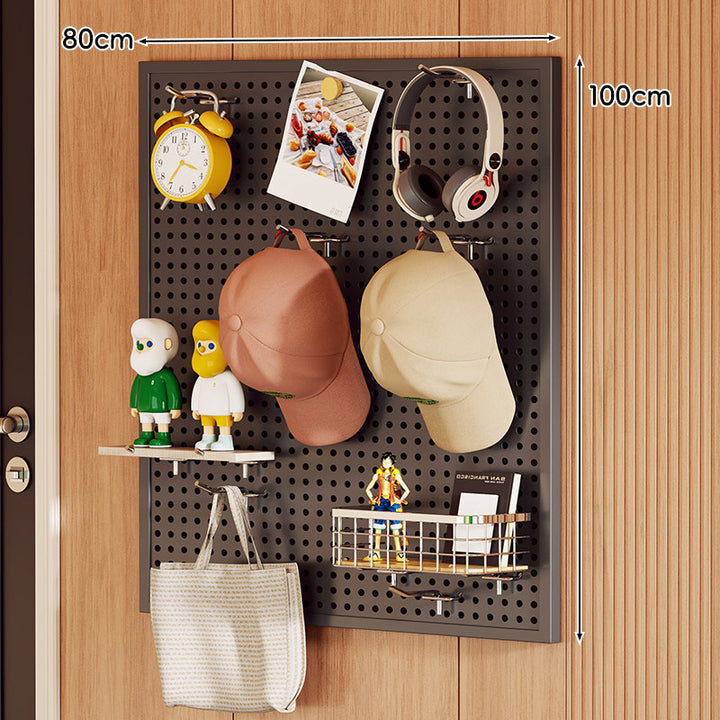 Wall-Mounted Pegboard Organizer