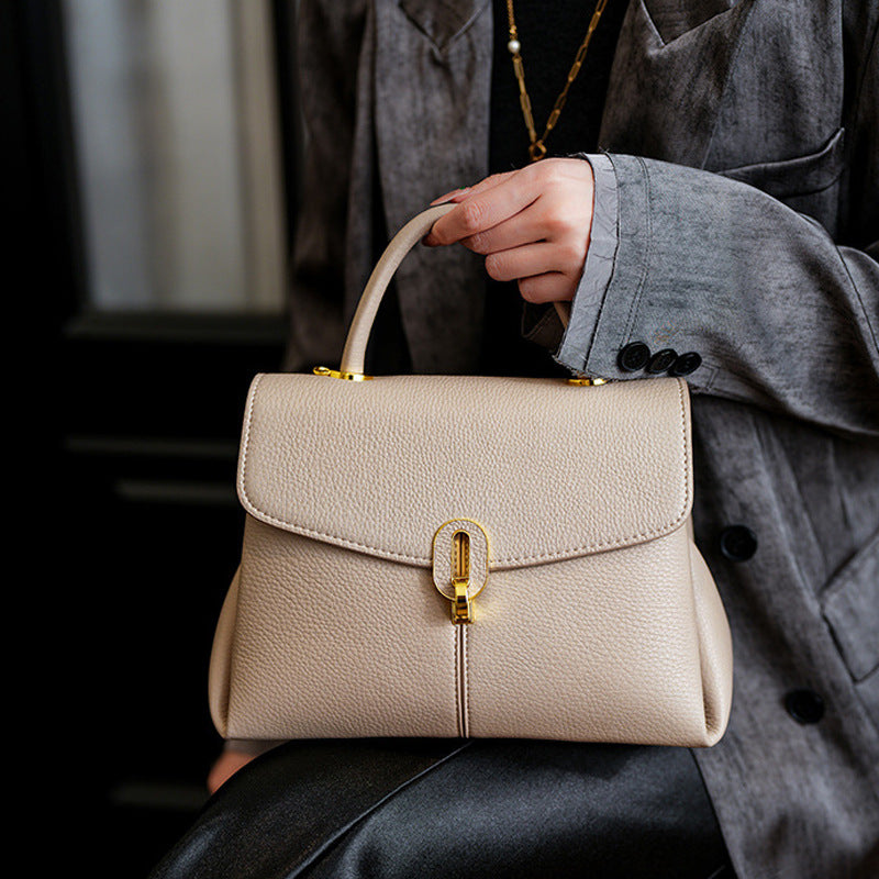 Elegant Handcrafted Structured Handbag Stornfield