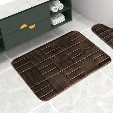 Plush Bathroom Mat Stornfield