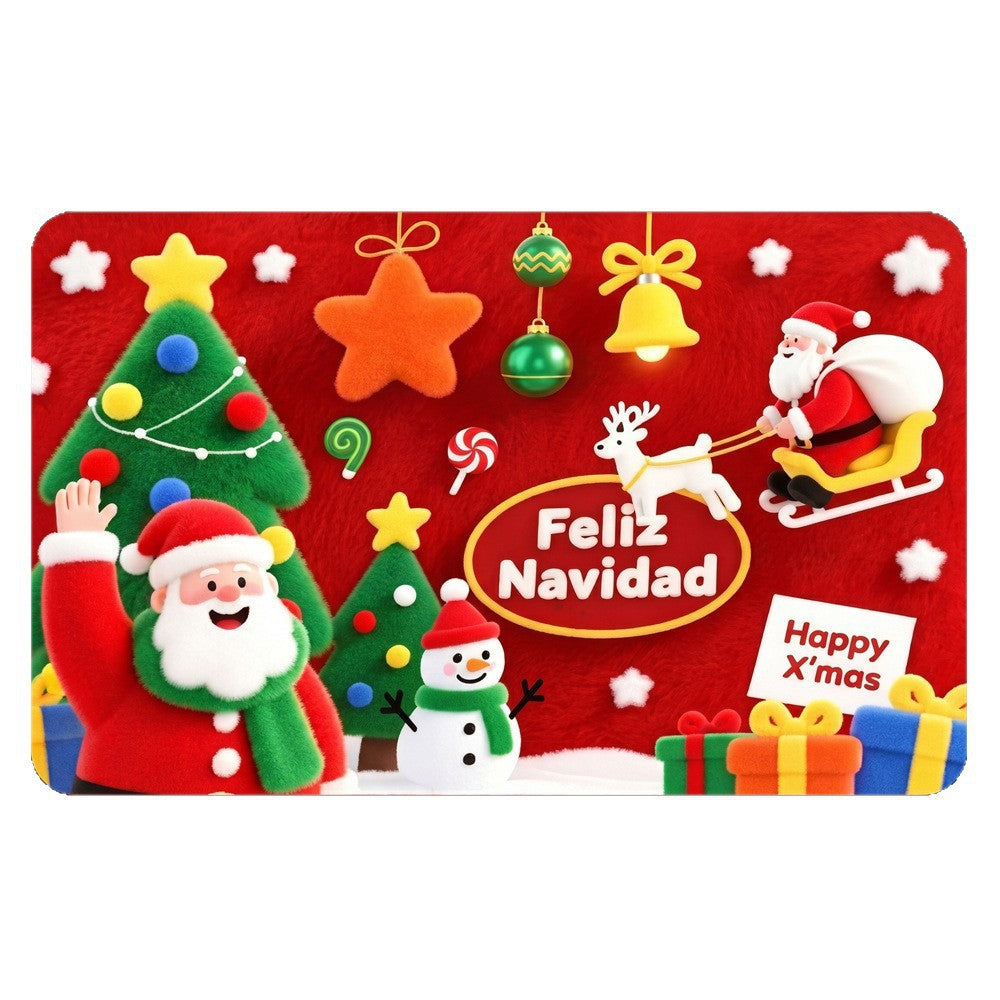 Holiday Themed Area Mat