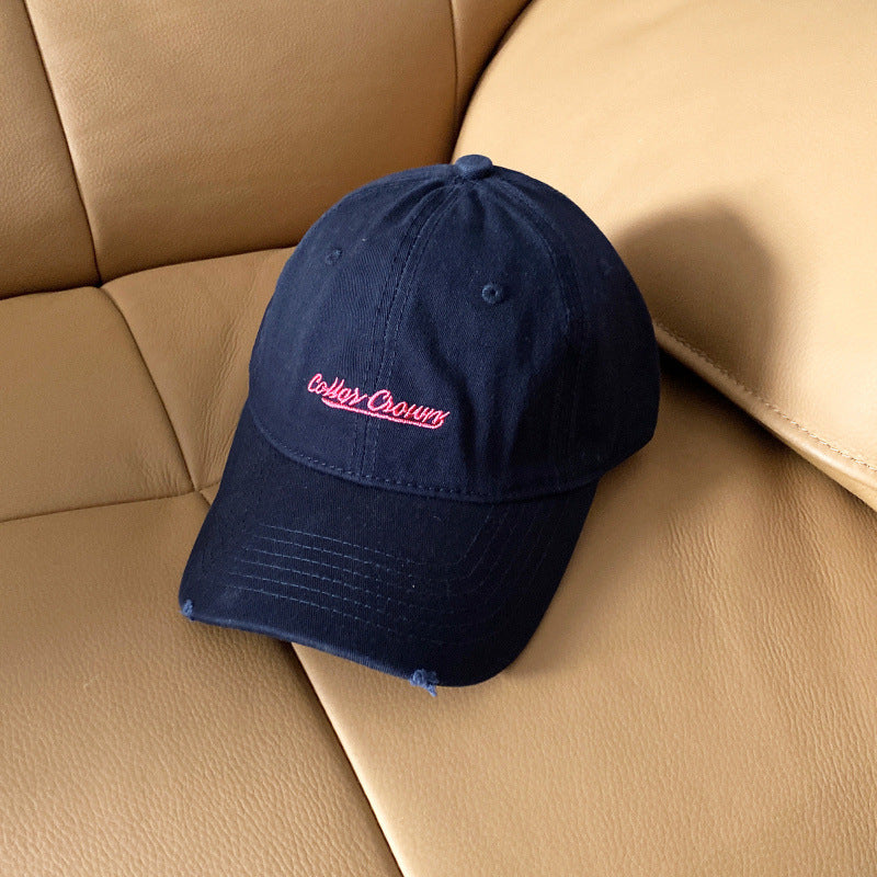 Women's Casual Distressed Cotton Baseball Cap Stornfield