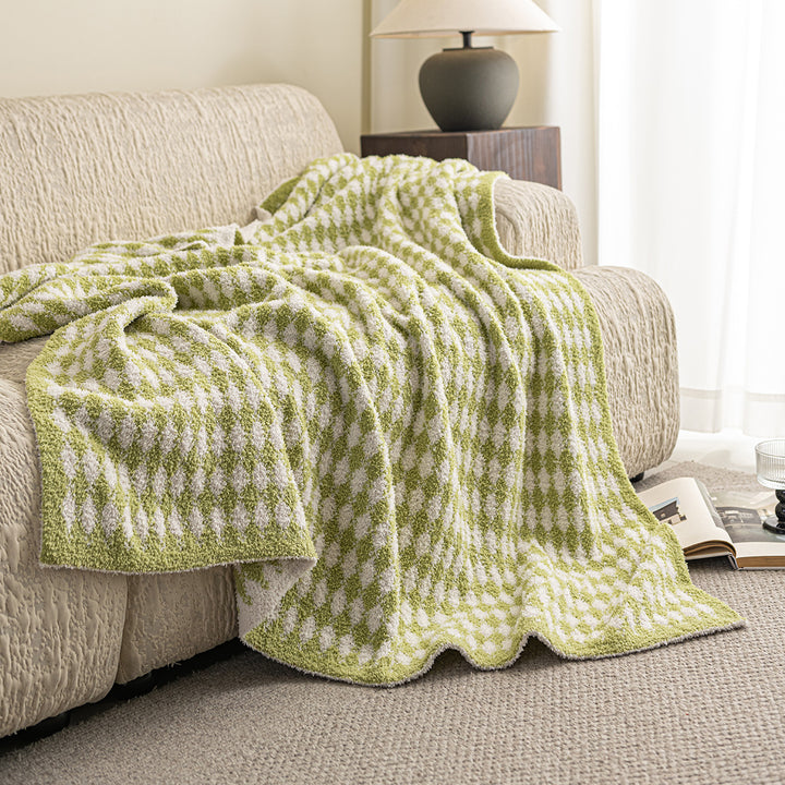 Soft Textured Throw Blanket