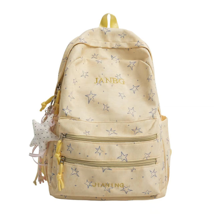 Star Print Casual Backpack Stornfield
