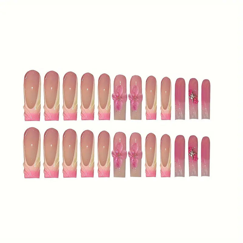 Luxury Floral Design Press-On Nails Stornfield
