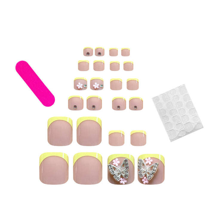 Glamorous and artistic stiletto false nails Stornfield