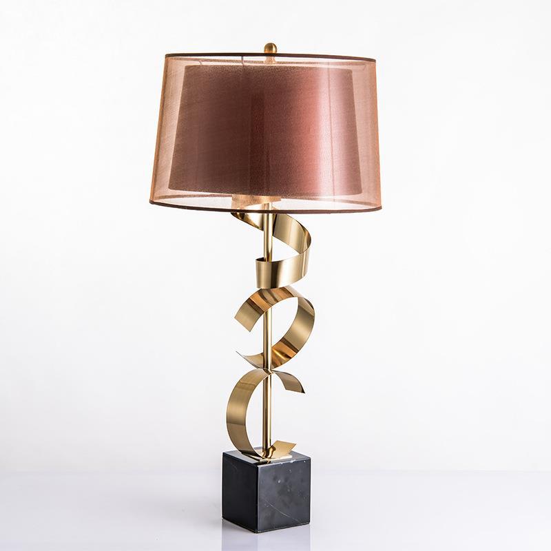Artistic Spiral Table Lamp