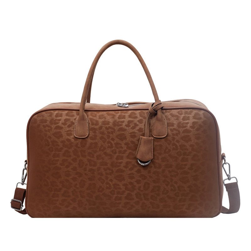 Stylish Weekend Leather Duffel Bag
