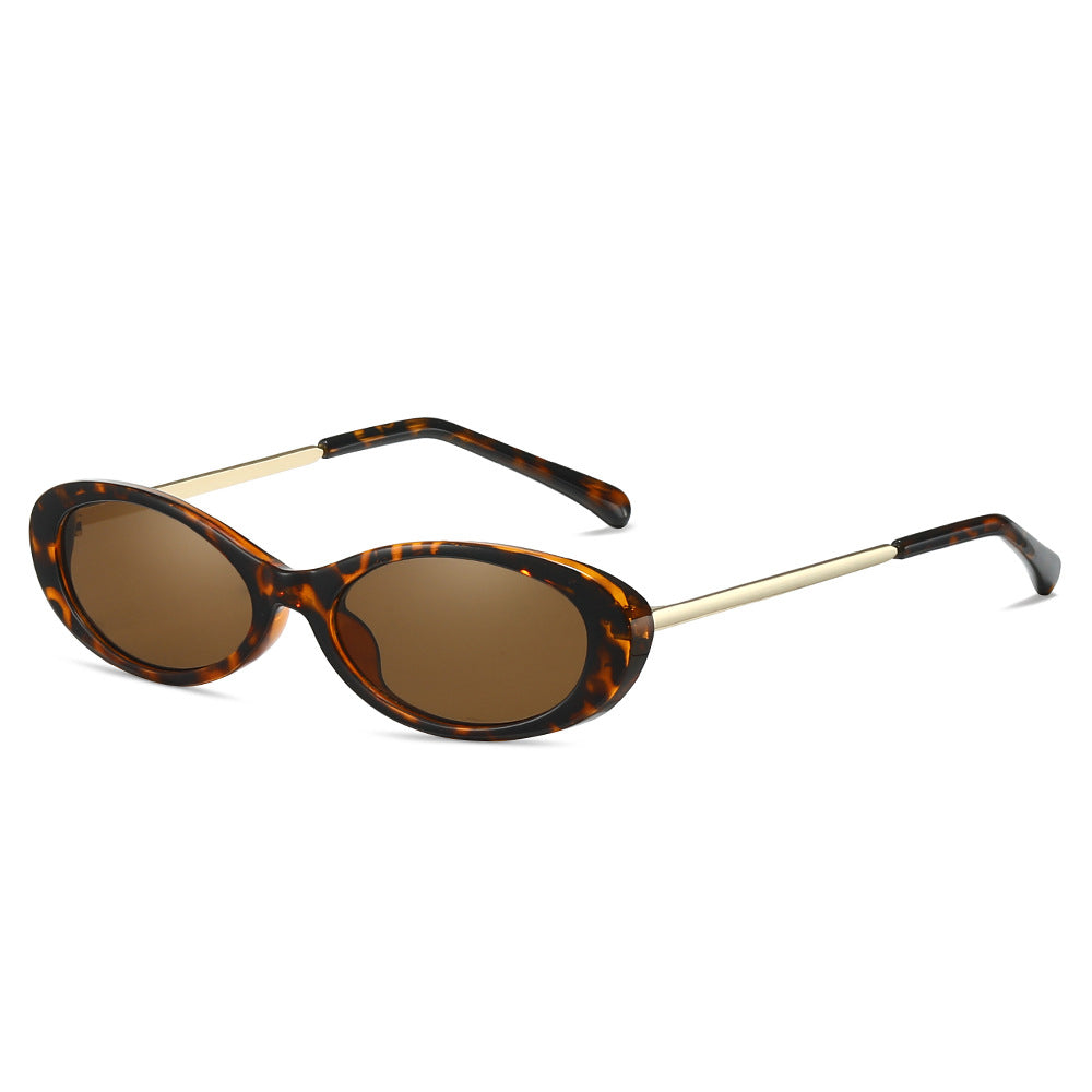 Retro-Inspired Oval Frame Sunglasses Stornfield