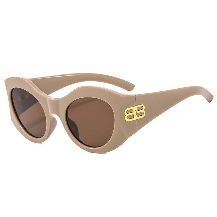 Women's Designer Cat-Eye Sunglasses with Elegant Profile and UV Protection Stornfield