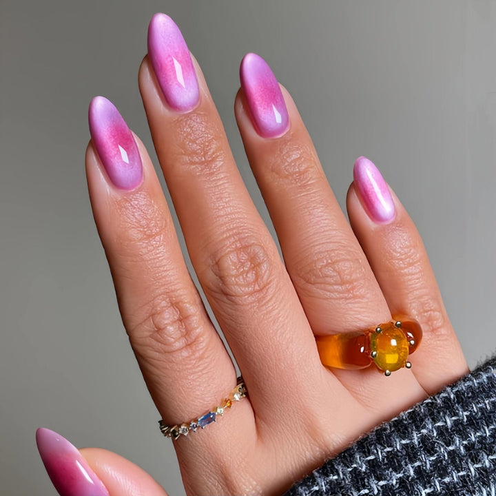 Glossy Ombre Stiletto Press-On Nails Set Stornfield