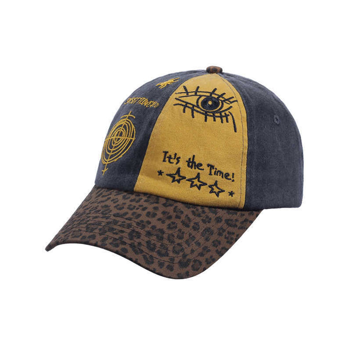 Men's Artistic Mixed Fabric Baseball Cap Stornfield