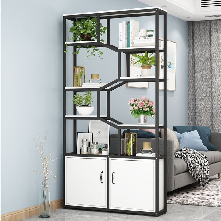 Shelf system with creative storage spaces Stornfield