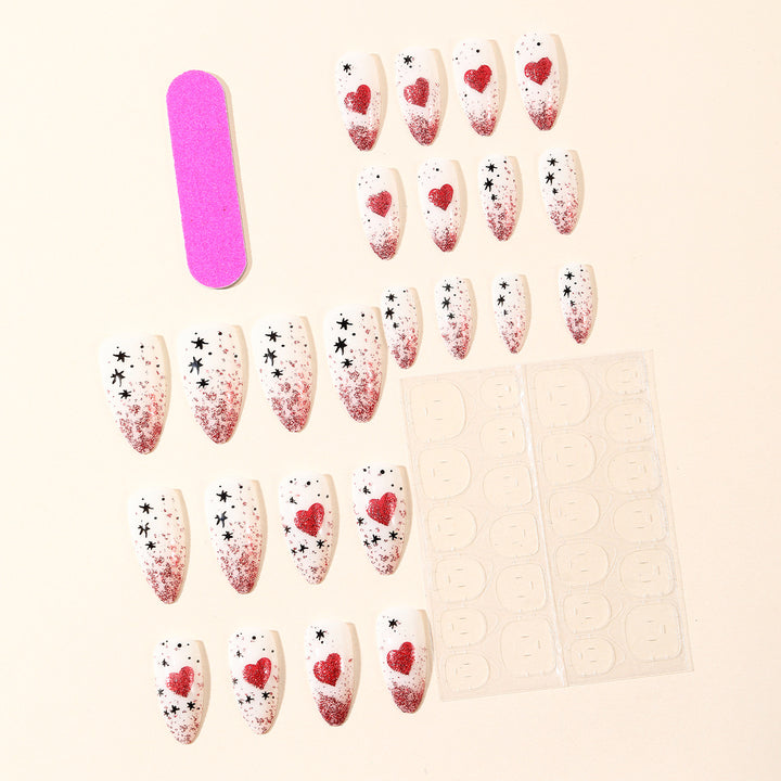 Artistic Heart-Themed Nail Art Kit Stornfield