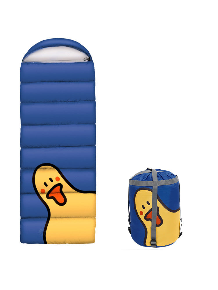 High-quality and warm sleeping bag with headrest Stornfield